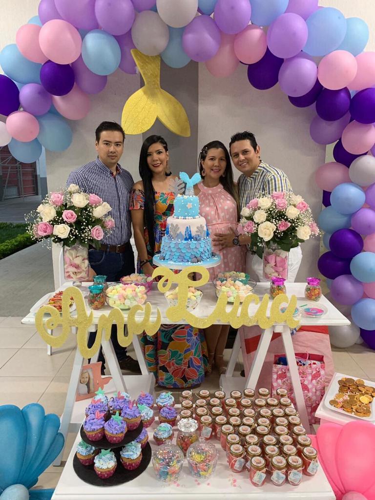 Fabián Falla, Laura Barreto Brochero, Lina Barreto y Andrés Pérez